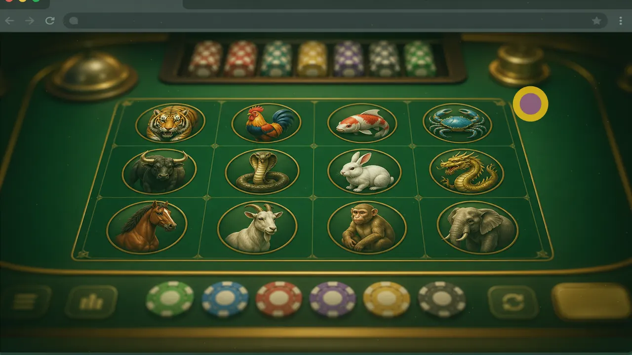 Map pins from demo table to browser lobby along a green route
